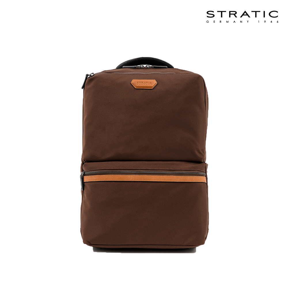 [Stratic] WINNER BACKPACK (Black/Brown)