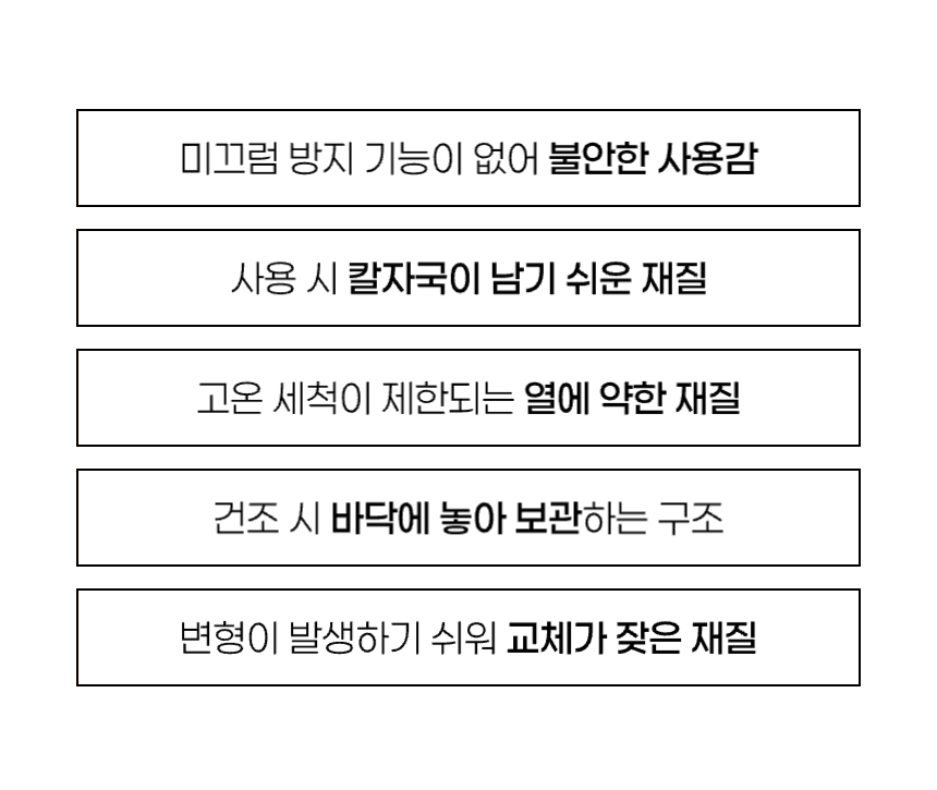 TPU 칼집 안나는 위생 도마 3P 거치대 포함 세트 상세 이미지 9