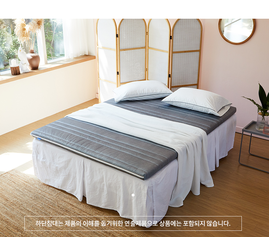 제니스가구 H800 허리편안한 자카드 롤팩 토퍼 매트리스(SS) 상세 이미지 22